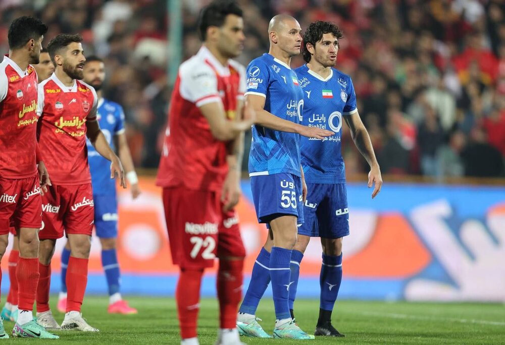 استقلال صفر - صفر پرسپولیس/ تا دقیقه ۲۵